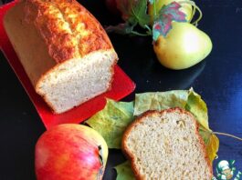 Осенний кекс на фруктовом пюре