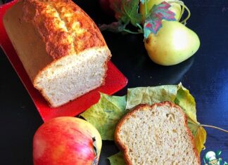 Осенний кекс на фруктовом пюре