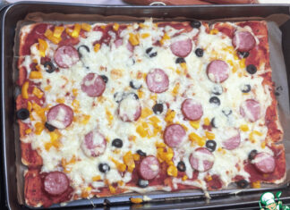 Пицца из тостерного хлеба