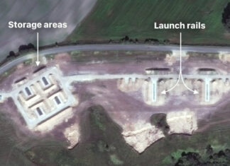 Россияне построили новую площадку для запуска дронов в 35 км от границы с Украиной | ФОТО