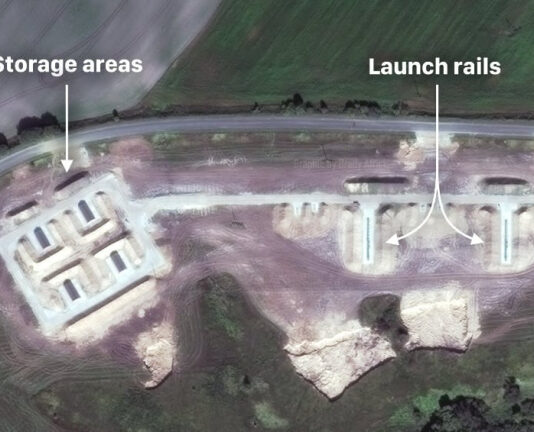 Россияне построили новую площадку для запуска дронов в 35 км от границы с Украиной | ФОТО