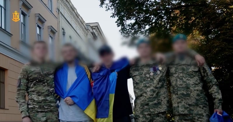 С оккупированной территории «Ангелы» вытащили четырех воинов, которые скрывались от врага 3 года | ВИДЕО