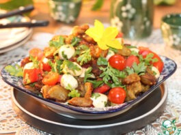 Салат с мягким сыром Чильеджина