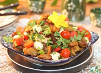 Салат с мягким сыром Чильеджина