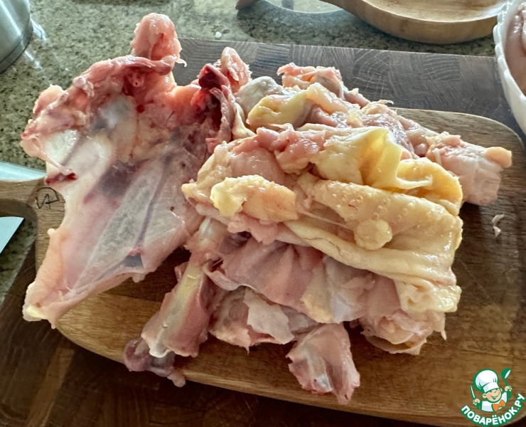 Солянка с курицей. Без масла, но на курином бульоне