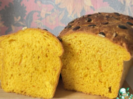 Тыквенный тостовый хлеб