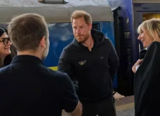 В Киев впервые приехал британский принц Гарри