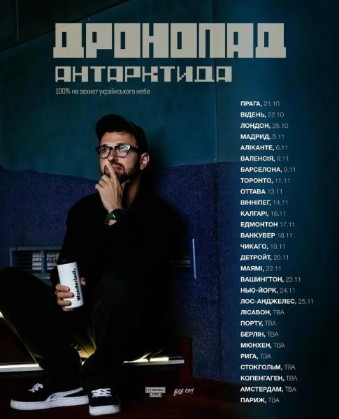 Антон Птушкин отправляется в мировой тур с фильмом "Антарктида", который покорил украинцев