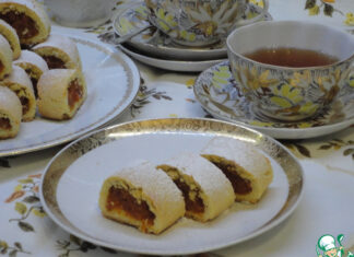 Апельсиново-абрикосовое печенье