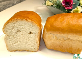 Домашний хлеб кирпичиком