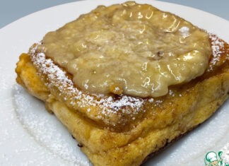 Французский тост с бананом