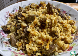 Индюшачьи желудки с булгуром