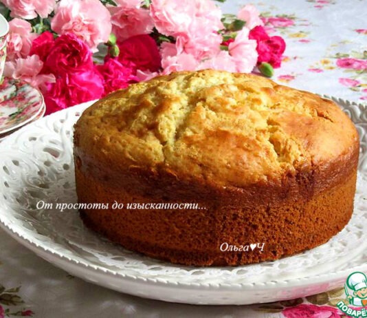 Йогуртовый кекс с белым шоколадом