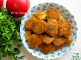 Кабачки в пикантном кляре