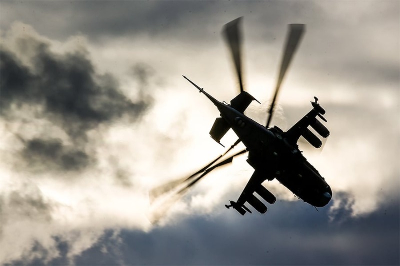 Крушение Ка-52 окупантов: Вертолет сбил свой же истребитель