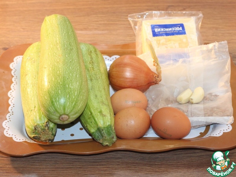 Лепешки из кабачков и гречневой крупы