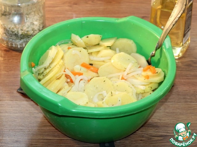 Минтай в пергаменте со сливочным вкусом