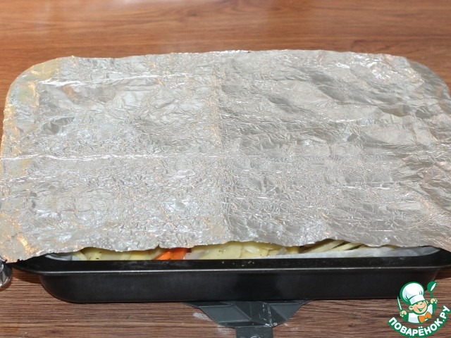 Минтай в пергаменте со сливочным вкусом