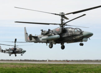 Оккупанты потеряли ударный вертолет Ка-52 с экипажем