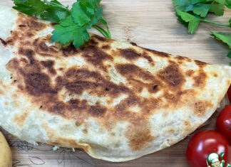 Рецепт картофельного пюре с лавашом