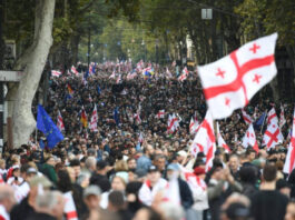 В Грузии на фоне выборов протестующие штурмуют президентский дворец | ФОТО | ВИДЕО