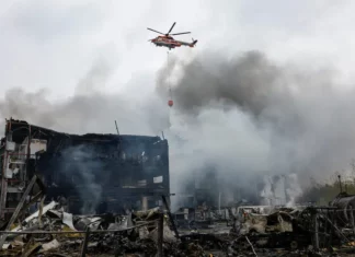 В результате ракетной атаки на Киев уничтожены склад и офис фармкомпании на $100 млн