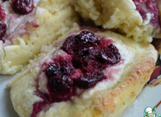 Ватрушки с вишней