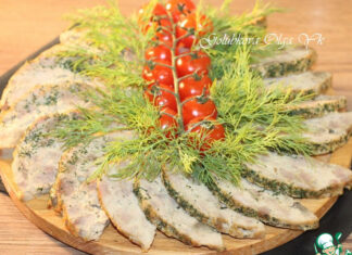 Ветчина из курицы и индейки