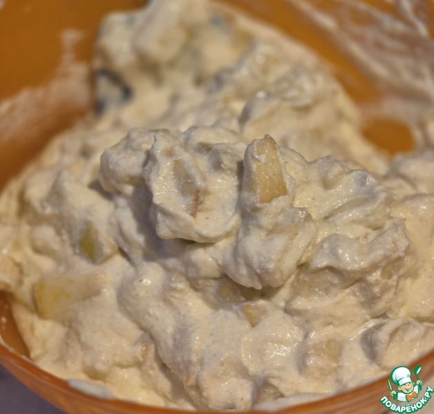 Запеканка творожная с яблоками (ПП)