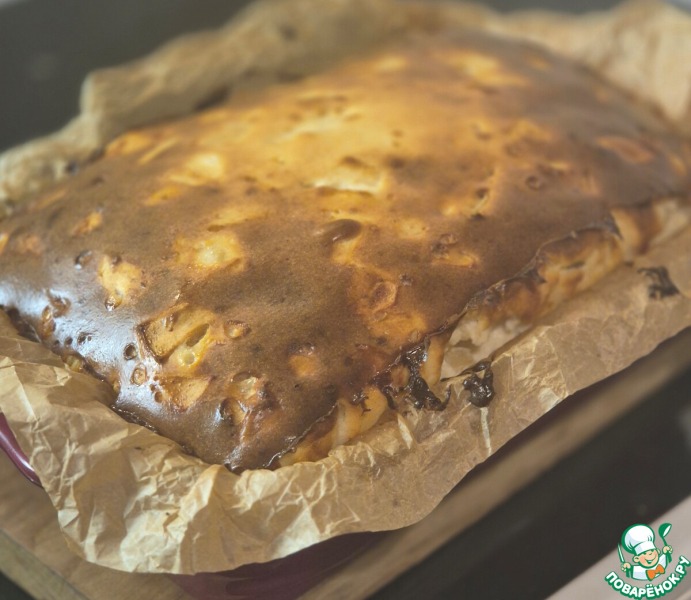 Запеканка творожная с яблоками (ПП)