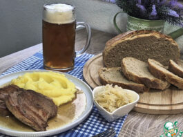 Жареная свинина по немецки