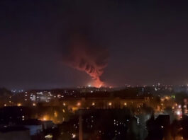 Дроны ударили по ТЭС в «ДНР»: в Донецке и ряде городов пропал свет | ВИДЕО