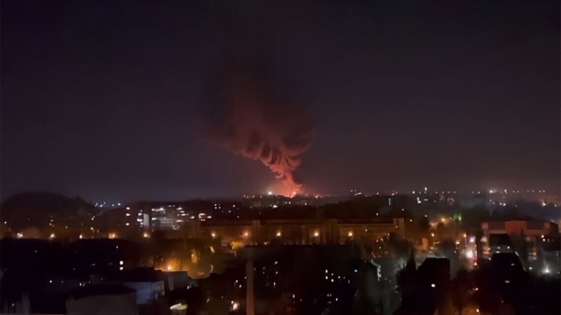 Дроны ударили по ТЭС в &laquo;ДНР&raquo;: в Донецке и ряде городов пропал свет | ВИДЕО