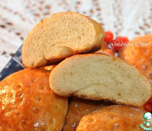 Дрожжевые ванильные булочки на молоке