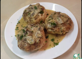 Котлеты в грибном соусе