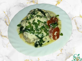 Курица в сливочном соусе по-тоскански