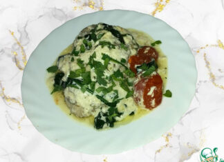 Курица в сливочном соусе по-тоскански