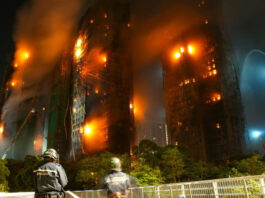 Масштабный пожар в Гонконге: 36 погибших, 279 пропавших без вести