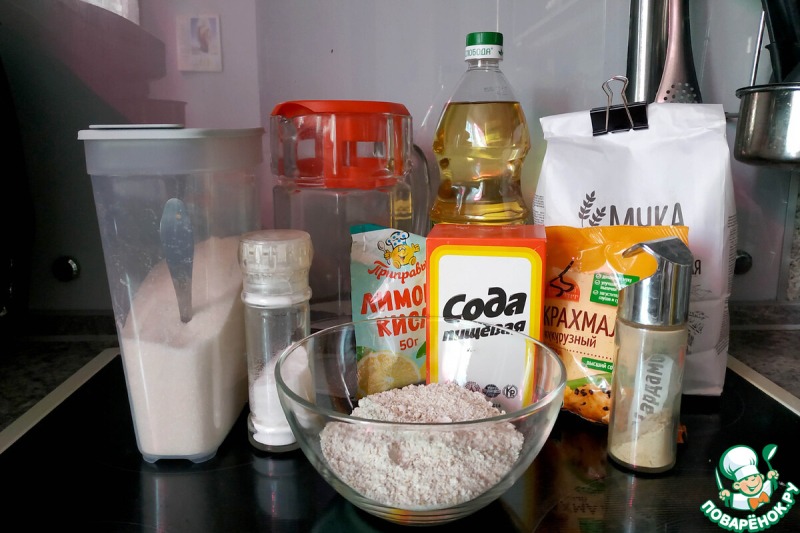 Мягкие постные вафли в духовом шкафу