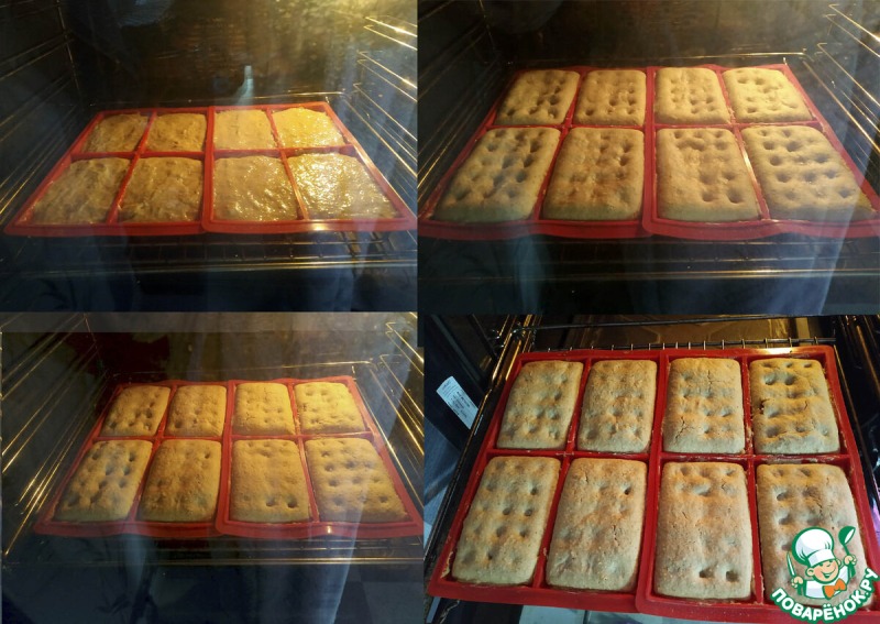 Мягкие постные вафли в духовом шкафу