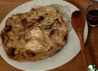 Омлет с грибами фу юнг