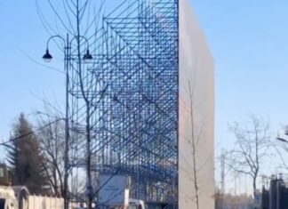 Посольство Украины спрятали от Путина во время его визита в Кыргызстан | ВИДЕО