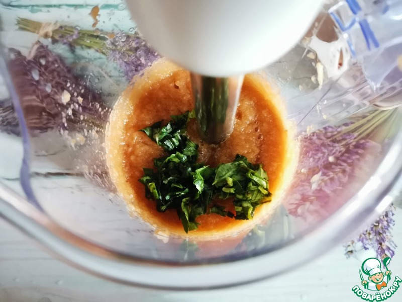 Пряный фруктовый смузи