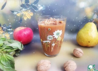 Пряный фруктовый смузи