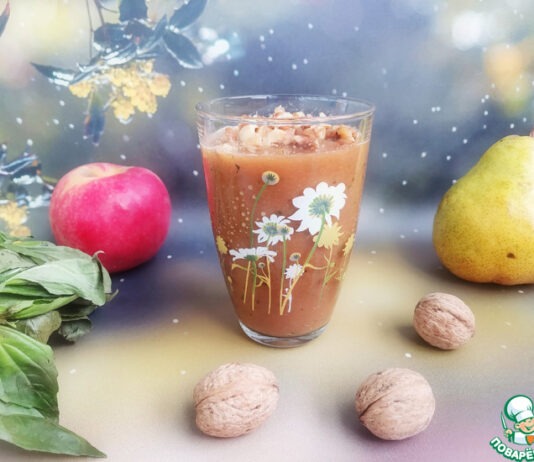 Пряный фруктовый смузи