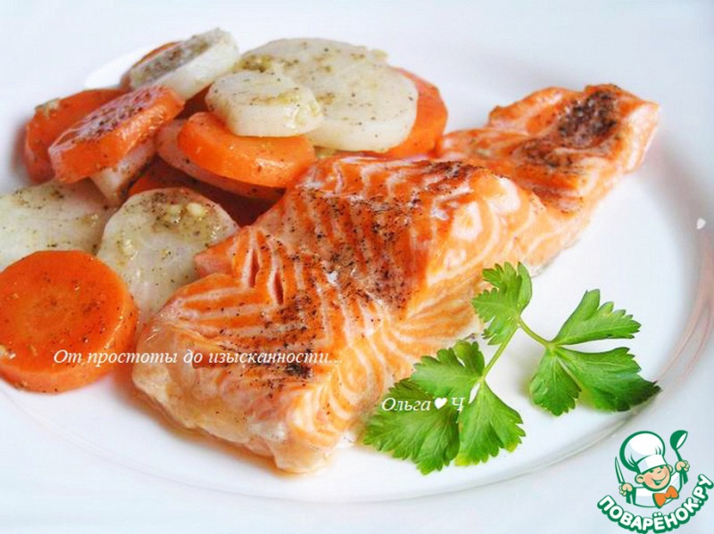 Салат-гарнир из дайкона и моркови