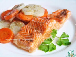 Салат-гарнир из дайкона и моркови