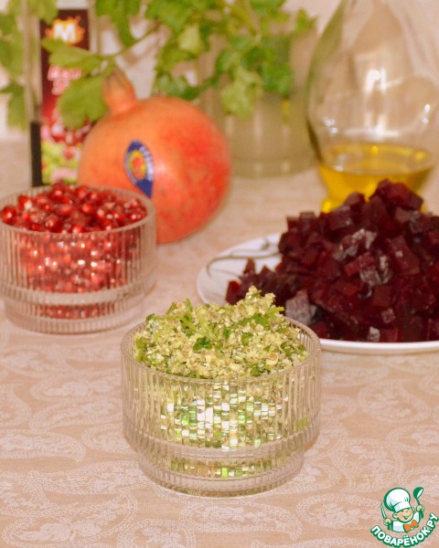 Салат из свеклы с гранатом