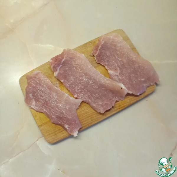 Свинина на шпажках с беконом и картофелем