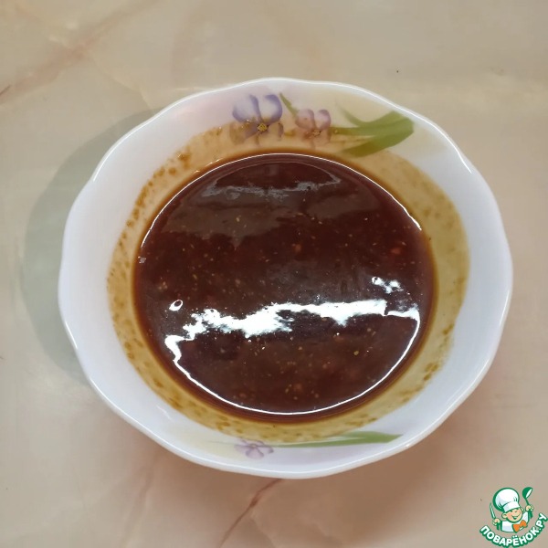 Свинина на шпажках с беконом и картофелем